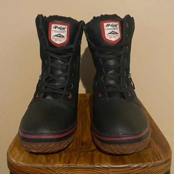 pajar tour fleece lined waterproof boot